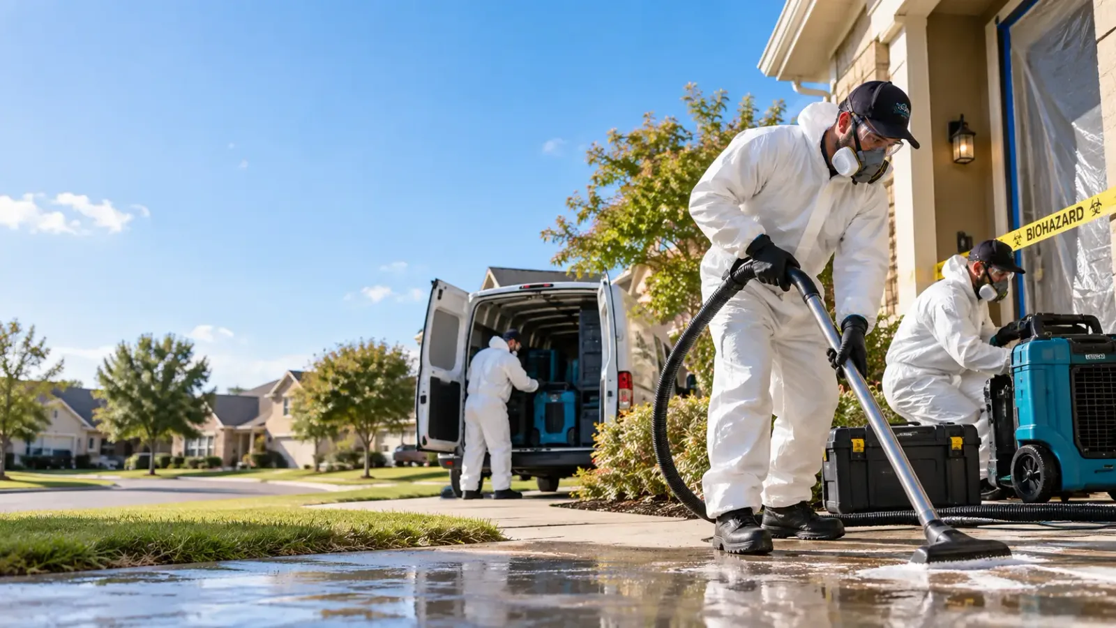 Biohazard Cleanup in Des Lacs, ND
